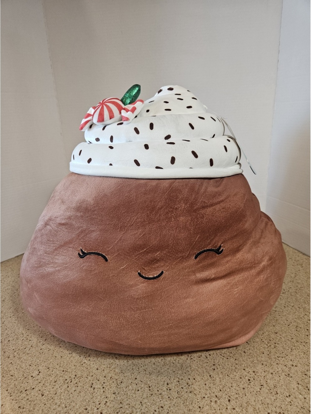 Squishmallows Marsha the Peppermint Latte plush